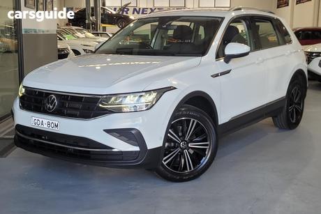 White 2022 Volkswagen Tiguan Wagon 110Tsi Life
