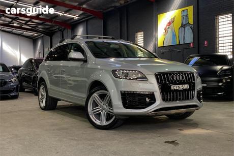 White 2015 Audi Q7 Wagon 3.0 Tdi Quattro S-Line Le