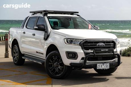 White 2021 Ford Ranger Double Cab Pick Up Wildtrak 2.0 (4X4)