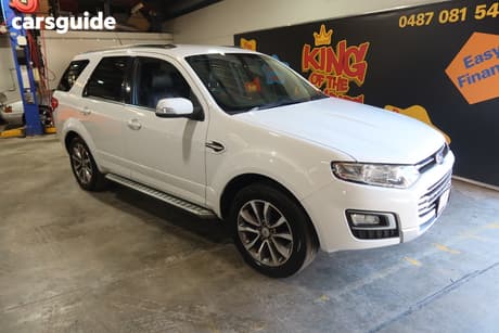 White 2015 Ford Territory Wagon Titanium (Rwd)