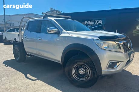 Silver 2016 Nissan Navara Double Cab Chassis Rx (4X4)