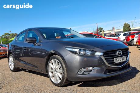 Grey 2016 Mazda 3 Sedan Sp25