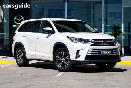 White 2019 Toyota Kluger Wagon Gx (4X2)