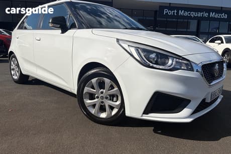 White 2021 MG MG3 Hatchback Core