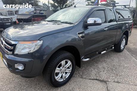 Grey 2015 Ford Ranger Super Cab Utility Xlt 3.2 Hi-Rider (4X2)