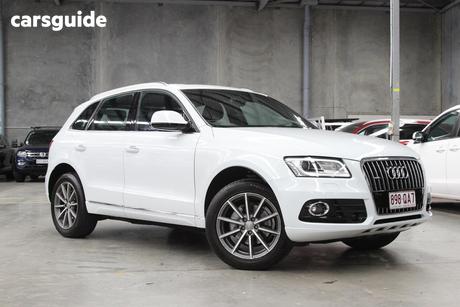 White 2016 Audi Q5 Wagon 2.0 Tdi Quattro