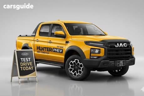 Orange 2026 JAC Hunter Ute Tray PRO 4X4