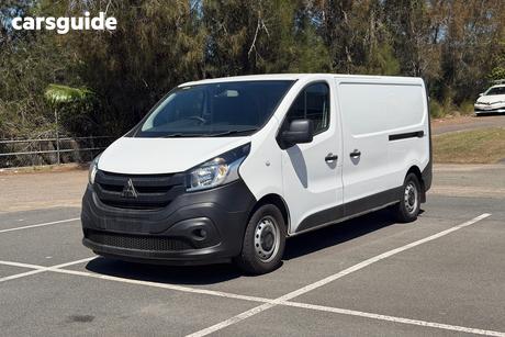 White 2020 Mitsubishi Express Van Glx Lwb