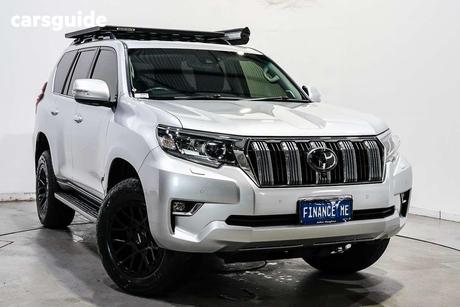 Silver 2021 Toyota Landcruiser Prado Wagon Kakadu