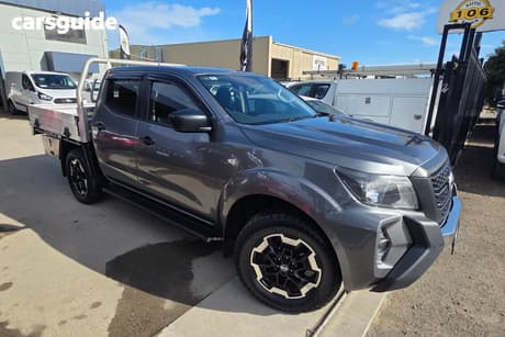 Grey 2021 Nissan Navara Dual Cab Chassis Sl (4X4)