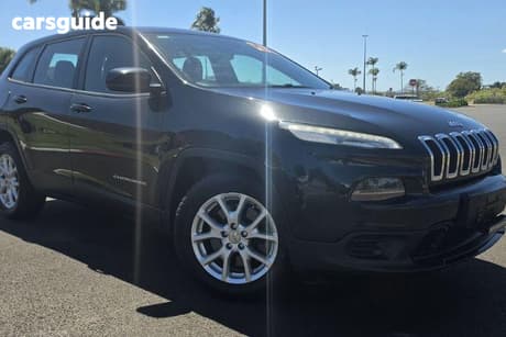 Black 2015 Jeep Cherokee Wagon Sport (4X2)