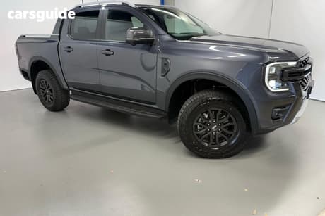 Grey 2025 Ford Ranger Double Cab Pick Up Wildtrak 3.0 (4X4)