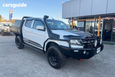White 2019 Holden Colorado Crew Cab Chassis Ls (4X4) (5Yr)