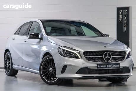 Silver 2018 Mercedes-Benz A180 Hatchback