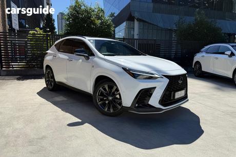 White 2026 Lexus NX SUV NX450H+ F SPORT 4X4