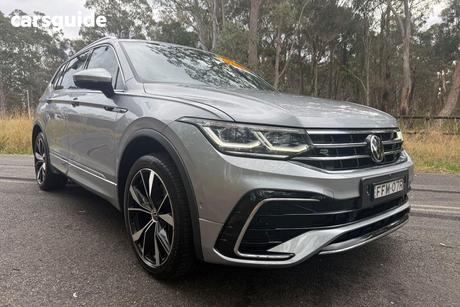 Silver 2023 Volkswagen Tiguan Wagon Allspace 162Tsi R-Line