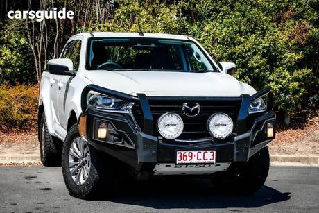 White 2021 Mazda BT-50 Dual Cab Pick-up Xt (4X4)