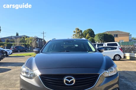 Grey 2016 Mazda 6 Wagon Sport