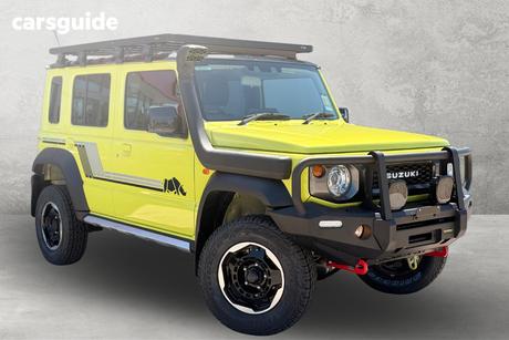 Yellow 2026 Suzuki Jimny Wagon Rhino