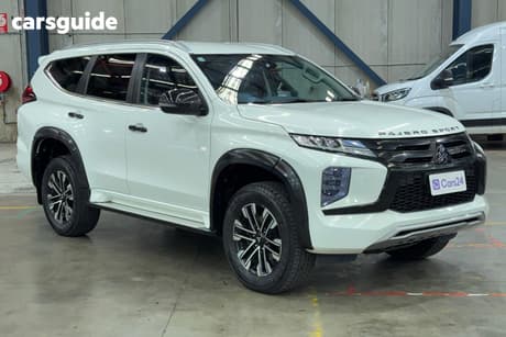 White 2022 Mitsubishi Pajero Sport Wagon Gls (4Wd) 7 Seat