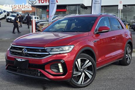 Red 2023 Volkswagen T-ROC Wagon R