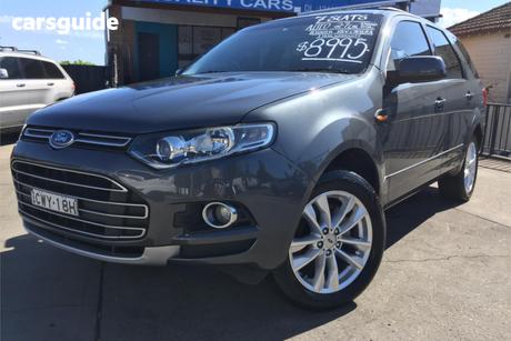 Grey 2012 Ford Territory Wagon Ts (Rwd)