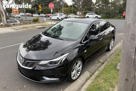 Black 2018 Holden Astra Sedan Ltz