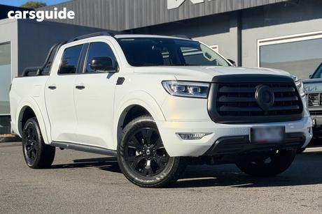 White 2024 GWM Cannon Dual Cab Utility Vanta (4X4)