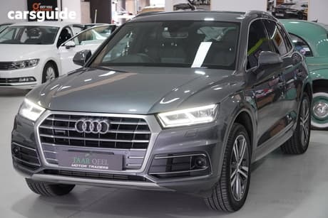 Grey 2017 Audi Q5 Wagon 2.0 Tfsi Quattro Sport