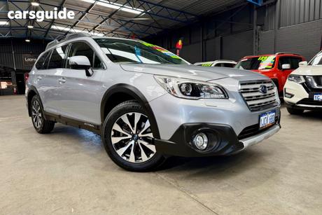 Silver 2015 Subaru Outback Wagon 2.0D Premium
