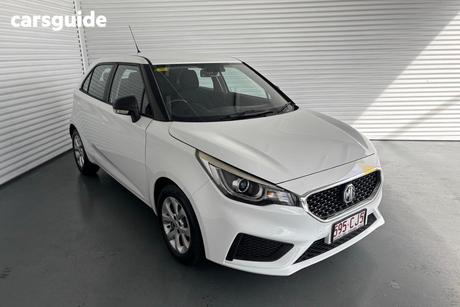 White 2021 MG MG3 Hatchback Core