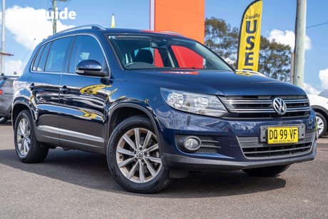 Blue 2015 Volkswagen Tiguan Wagon 130 Tdi (4X4)