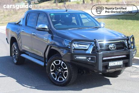 Grey 2021 Toyota Hilux Double Cab Pick Up Sr5 (4X4)