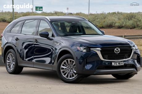 Blue 2023 Mazda CX-90 Wagon D50E Touring Mhev