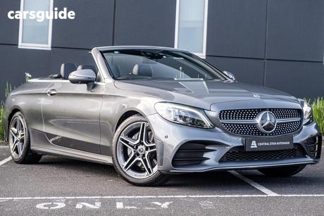 Grey 2019 Mercedes-Benz C200 Cabriolet