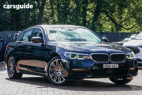 Black 2020 BMW 520I Sedan M Sport