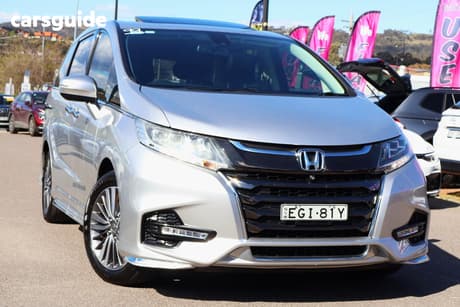 Silver 2019 Honda Odyssey Wagon Vti-L