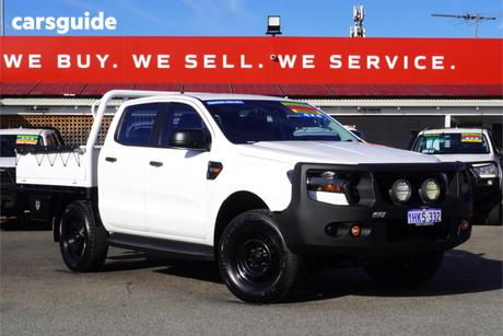 White 2022 Ford Ranger Double Cab Chassis Xl 3.2 (4X4)
