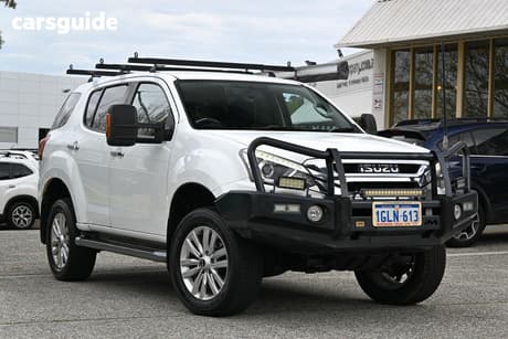 White 2017 Isuzu MU-X Wagon Ls-U (4X4)