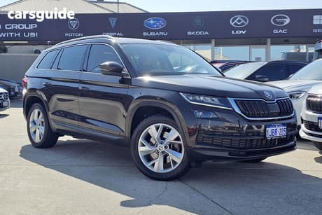 Brown 2017 Skoda Kodiaq Wagon 132 Tsi (4X4)