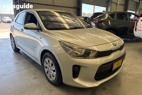 Silver 2018 Kia RIO Hatchback S
