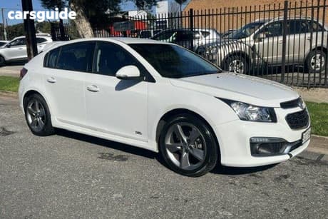 White 2016 Holden Cruze Hatchback Z-Series