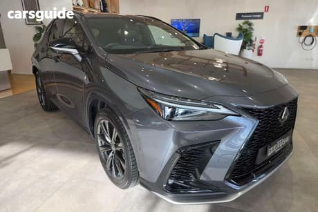 Black 2025 Lexus NX450H+ Wagon F Sport + Ep2 Phev Awd