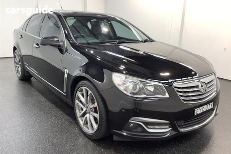 Black 2016 Holden Calais Sedan V