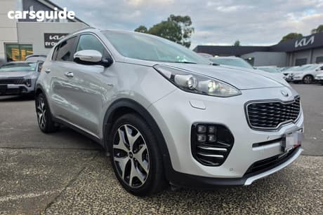 Silver 2016 Kia Sportage Wagon Platinum (Awd)