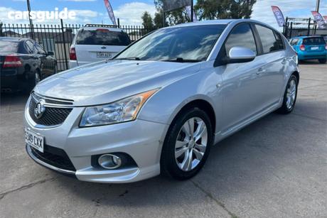 Silver 2013 Holden Cruze Hatchback Sri