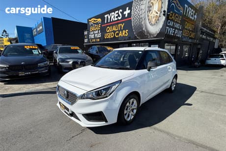 White 2022 MG MG3 Hatchback Core