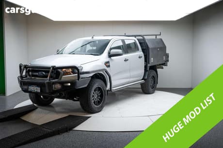 Silver 2017 Ford Ranger Dual Cab Utility Xls 3.2 (4X4)