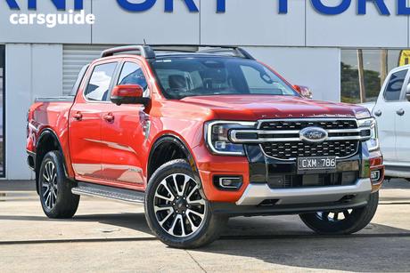 Orange 2024 Ford Ranger Double Cab Pick Up Platinum 3.0 (4X4)