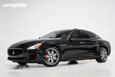 Black 2014 Maserati Quattroporte Sedan Gts